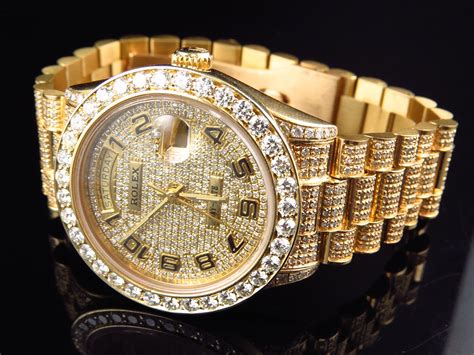 rolex watch gold colour|18k gold rolex with diamonds.